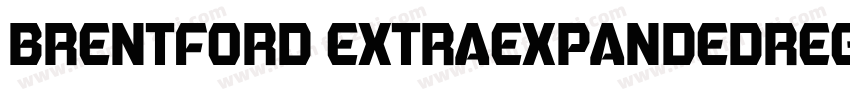Brentford ExtraexpandedRegular字体转换